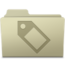 Tag Folder Ash icon